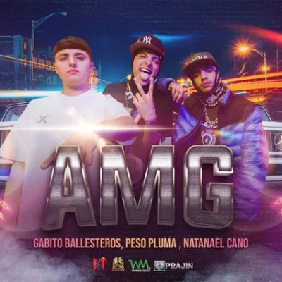 Natanael Cano, Peso Pluma - AMG | Lyrics (feat. Gabito Ballesteros)